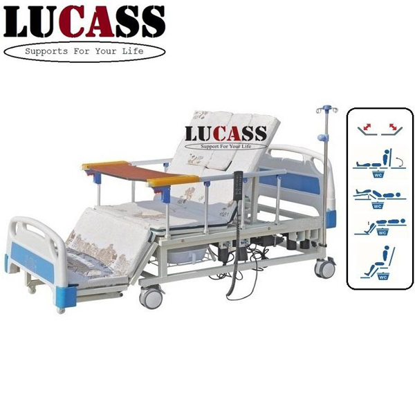  Giường bệnh nhân điều khiển bằng điện Lucass GB-T5D