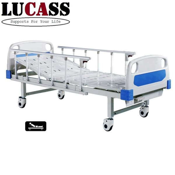  Giường bệnh nhân 2 tay quay Lucass GB-2
