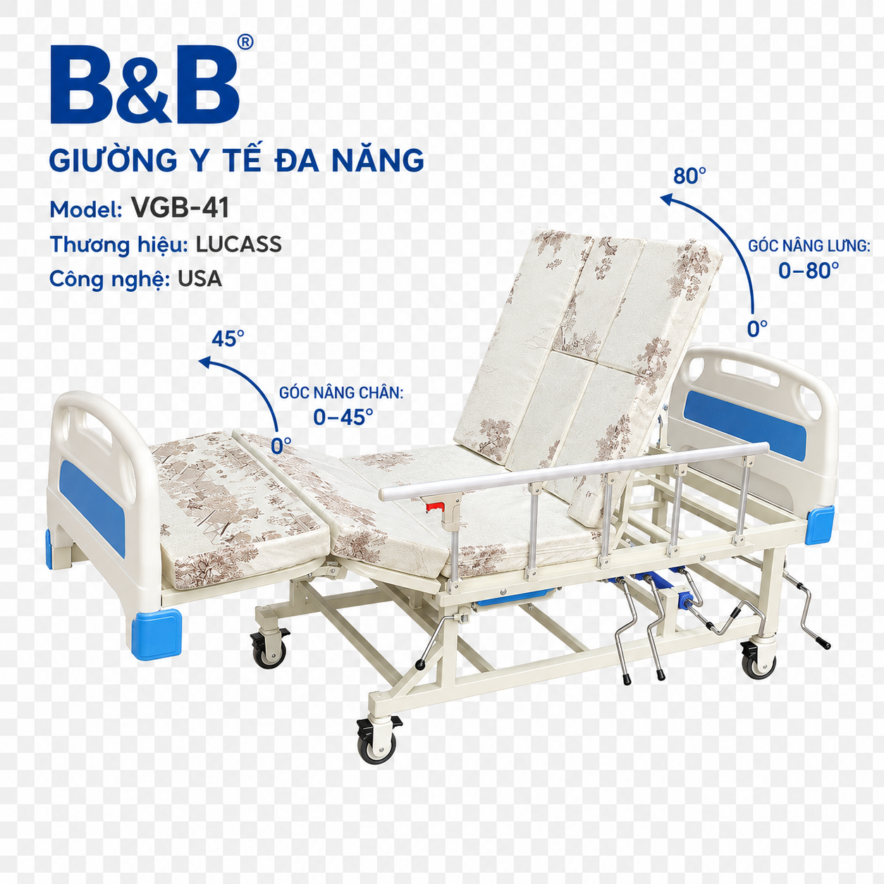 Giường lucass VGB-41