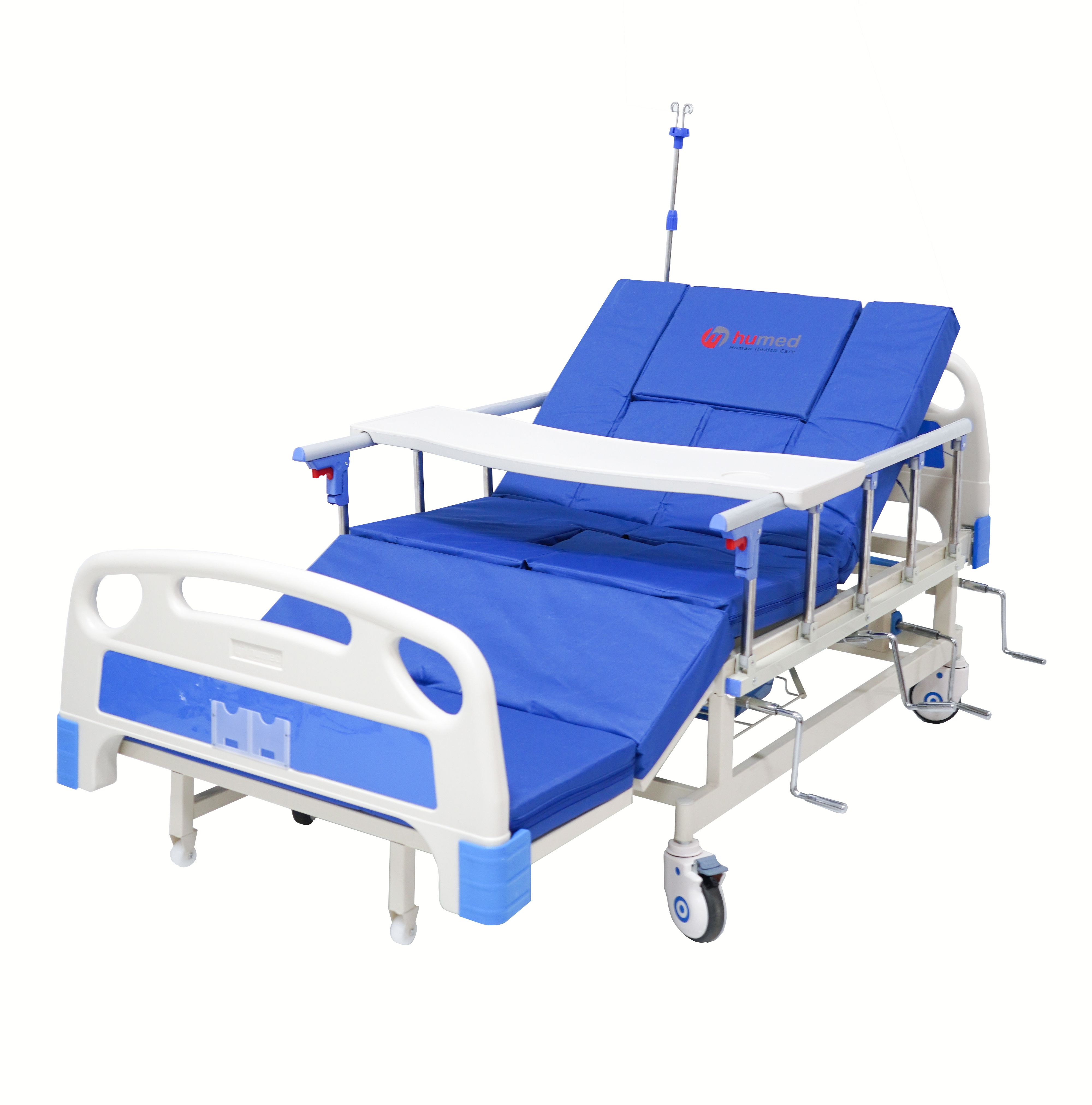 Giường y tế 4 tay quay thanh lý mới 99%